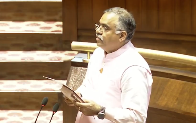 Image from: BJP’s Tarun Chugh among 7 newly elected MPs take oath in Rajya Sabha