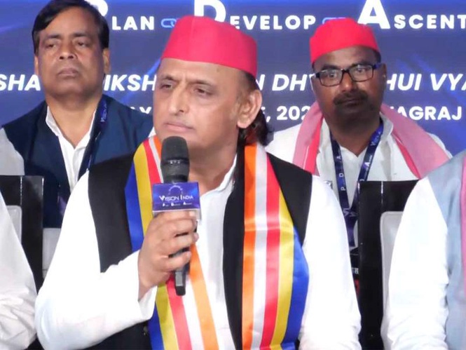 Image from: "Will take all these issues to public": Akhilesh Yadav alleges SIR being used to 'harass' voters