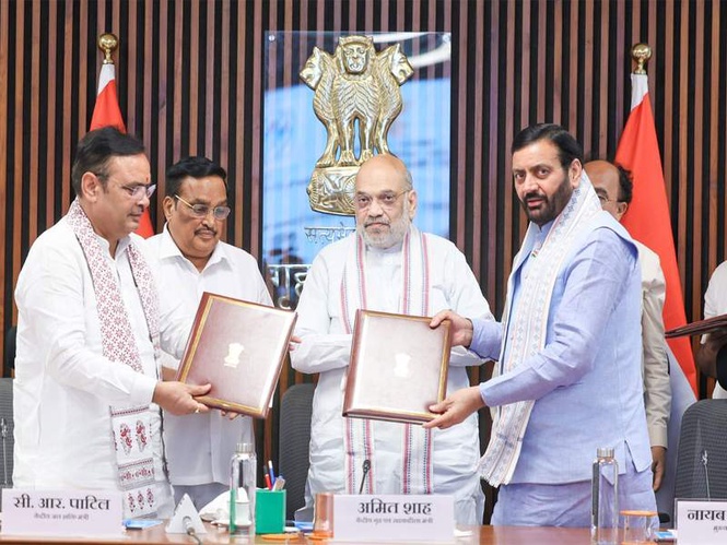 Image from: Historic Delhi Accord clear to flow: Rajasthan, Haryana sign Rs 34,102 cr Yamuna Water Project to eradicate regional water scarcity