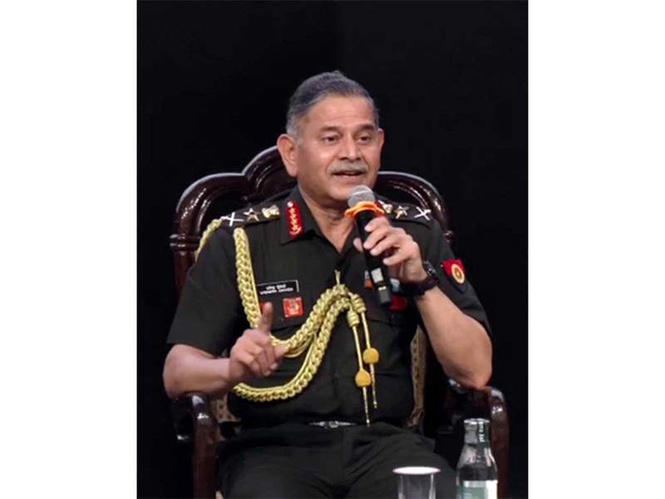 Image from: Over 1100 interactions happen between Indian, Chinese militaries annually to prevent misunderstandings, address border issues: Army Chief Gen Dwivedi