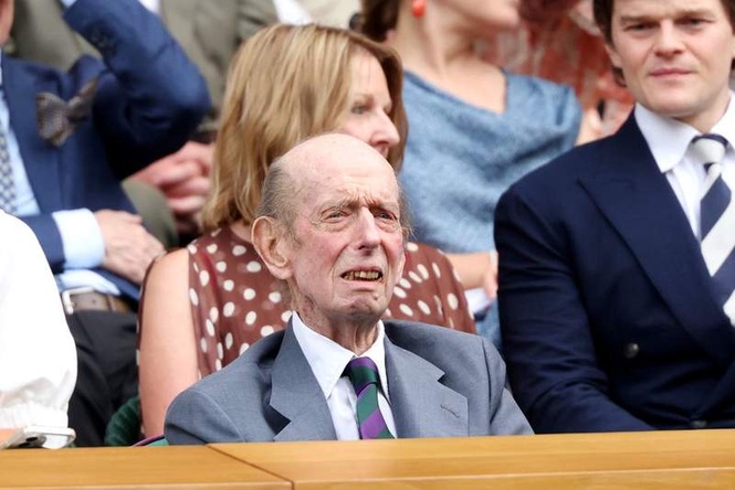 Image from: Royals arrive for first day of Wimbledon 2026