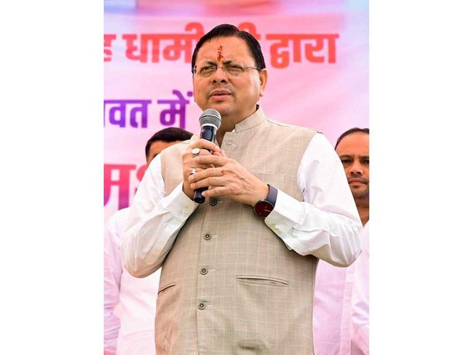 Image from: Uttarakhand CM Dhami condoles demise of former Mizoram, Puducherry Governor Lt Gen MM Lakhera