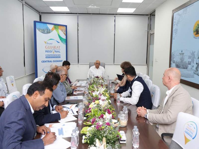 Image from: Gujarat CM Bhupendra Patel meets Russian trade delegation, discusses economic cooperation