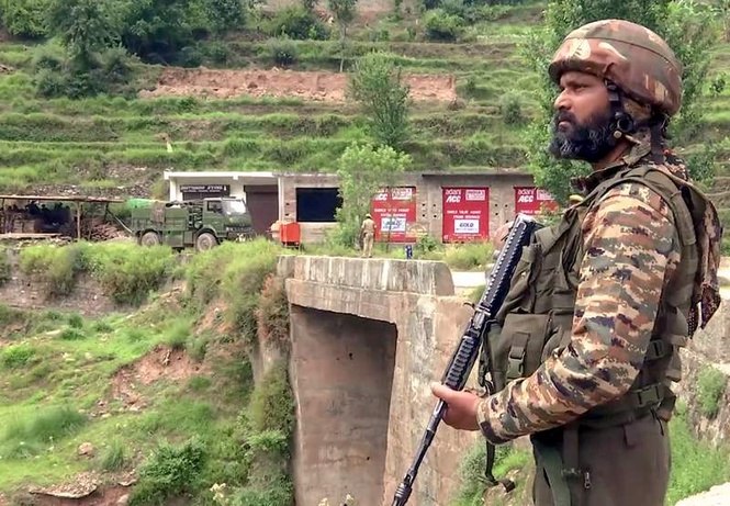 Image from: Search for terrorists continues on 38th day in Rajouri forests