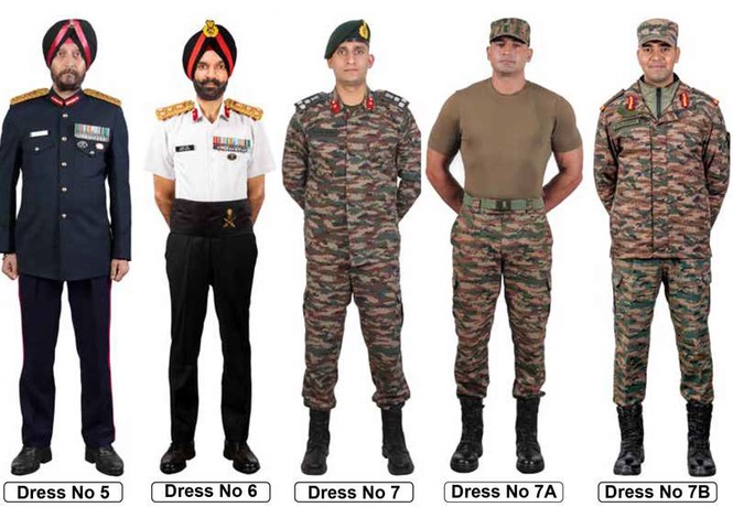 Image from: Army sheds colonial legacy with new uniform code