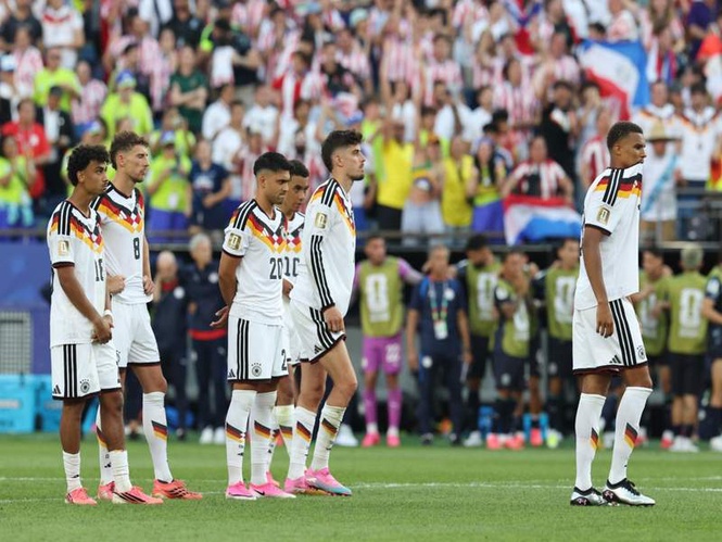 Image from: FIFA World Cup 2026: Germany Chancellor Merz says nation is "proud" despite Paraguay defeat