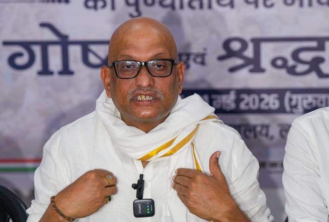 Image from: UP Congress chief Ajay Rai ’detained’ in Ayodhya; whereabouts not known, alleges wife