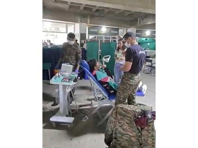 Image from: India’s Army Field Hospital operationalises in Venezuela, provides relief efforts under Operation Amistad