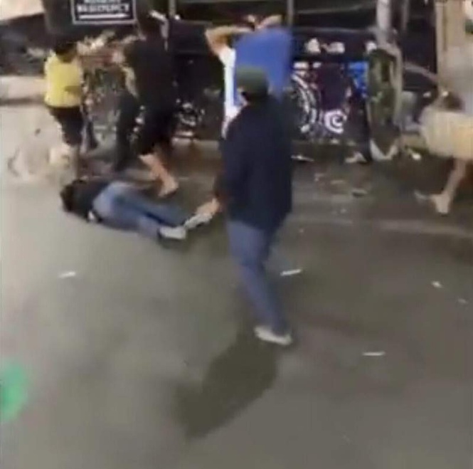 Image from: Gurugram man arrested after violent brawl on Mussoorie Mall Road, woman among injured