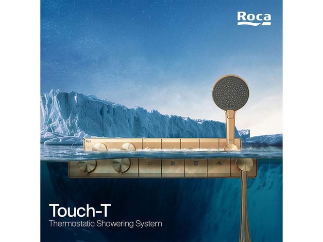 Image from: Roca Introduces Touch-T: A New Benchmark in Thermostatic Shower Systems