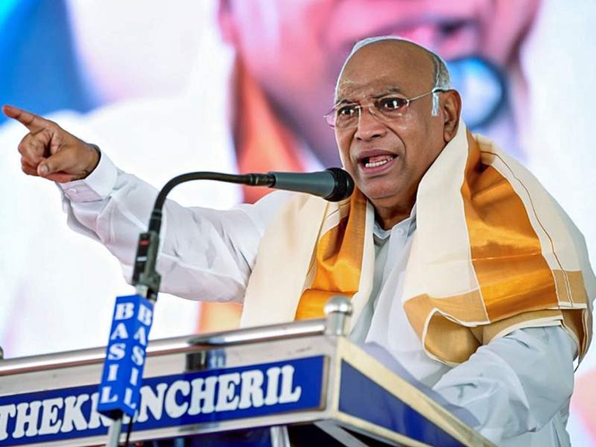 Image from: Mallikarjun Kharge alleges Centre withholding MGNREGA dues, says "Ending MGNREGA is an attack on workers and poor"