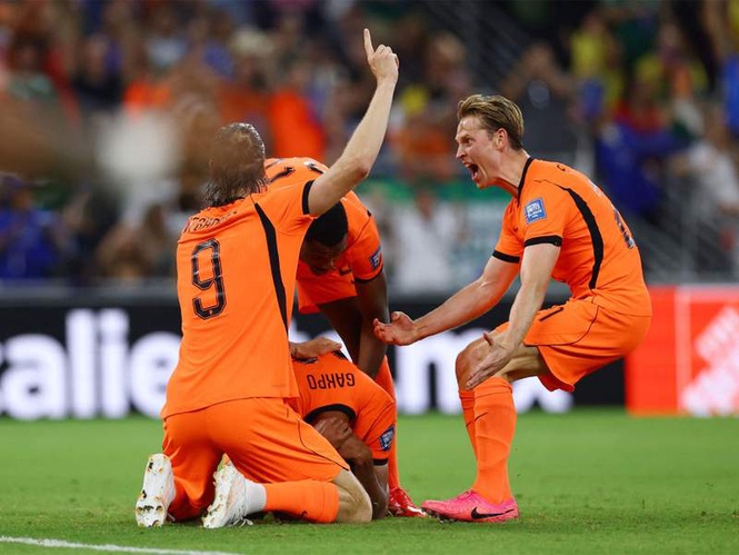 Image from: Cody Gakpo joins a list of legends, becomes Netherlands 2nd-highest FIFA WC goal-scorer