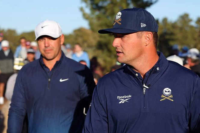 Image from: Brooks Koepka trolls Bryson DeChambeau after his latest missed cut at the US Open