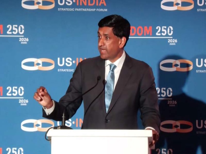 Image from: Democrat Congreeman Ro Khanna slams Trump’s foreign policy, immigration stance at USISPF Summit