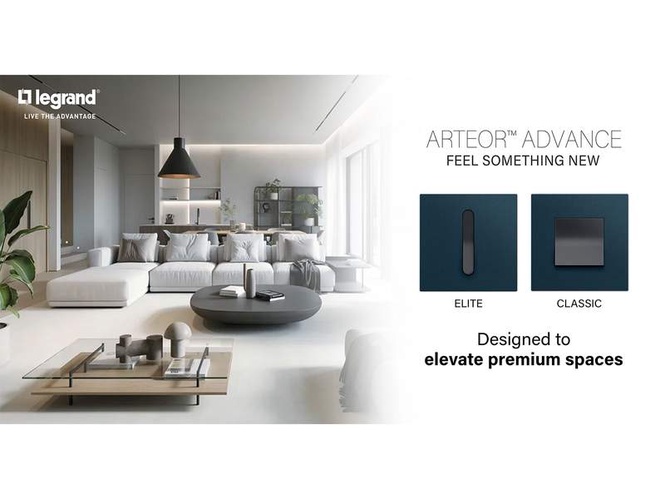 Image from: Legrand’s Arteor Advance Reflects the Evolution of Premium Living through Design, Technology and Sustainability