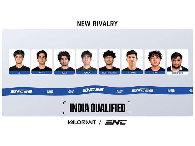 Image from: India's VALORANT team defies odds to qualify for Esports Nations Cup 2026