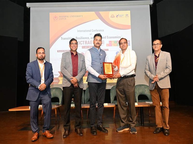 Image from: Manipal University Jaipur Hosts ICTRAE 2026, Brings Together Leading Economists to Deliberate on Sustainable Development
