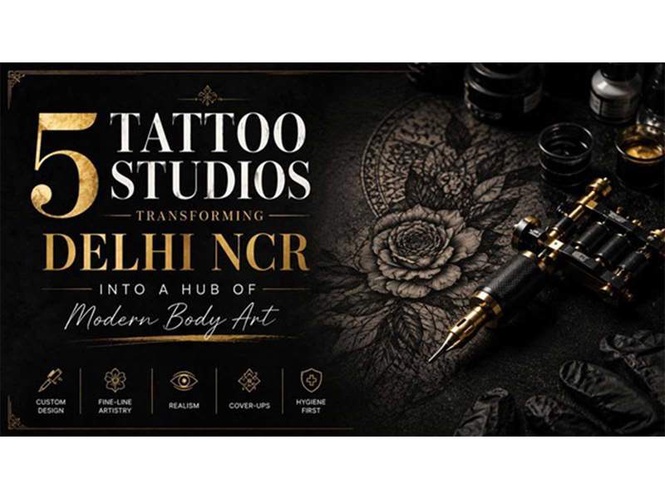 Image from: 5 Tattoo Studios Transforming Delhi NCR into a Hub of Modern Body Art
