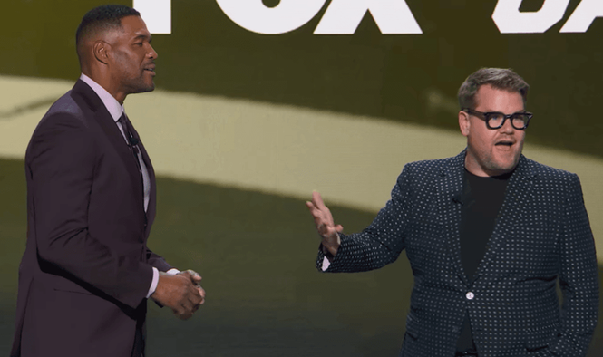 Image from: James Corden confirms Prince Harry will appear on his new TV show