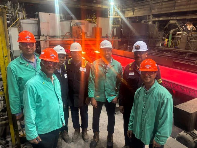 Image from: Sergio Gor lauds JSW Steel’s USD 500 million investments in US