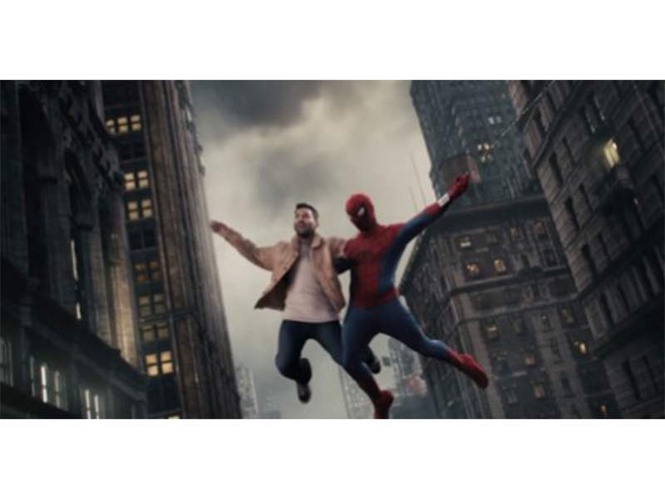 Image from: FIFA x Spider-Man: Lionel Messi goes web-swinging with Tom Holland in new promotional crossover for Spider-Man: Brand New Day