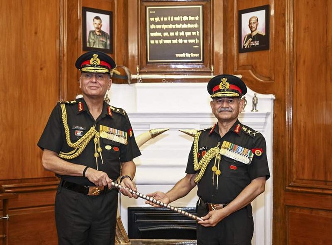 Image from: Gen Seth takes over as 31st Army Chief