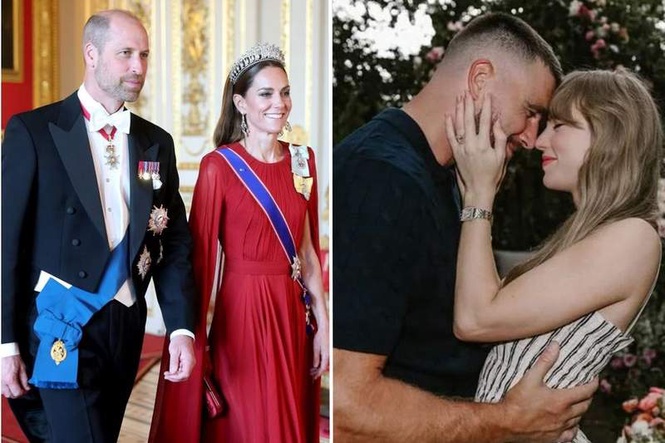 Image from: William and Catherine 'make decision on Taylor Swift and Travis Kelce's wedding'