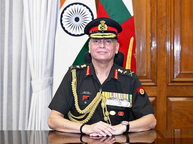Image from: General Dhiraj Seth assumes charge as 31st Army Chief, gives "Vijay" mantra