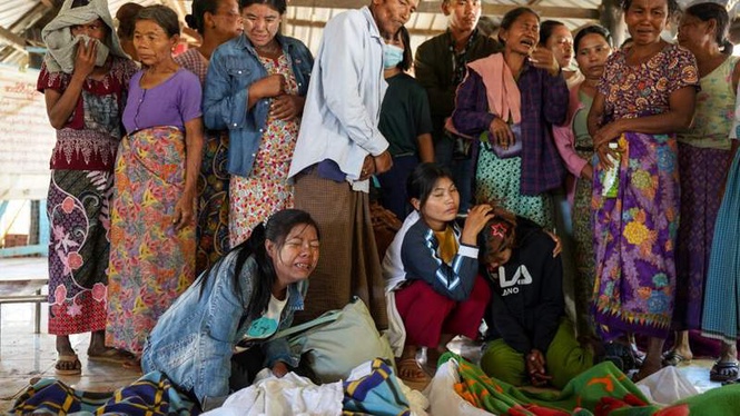 Image from: More than 100,000 killed in Myanmar since 2021 coup,  monitor says
