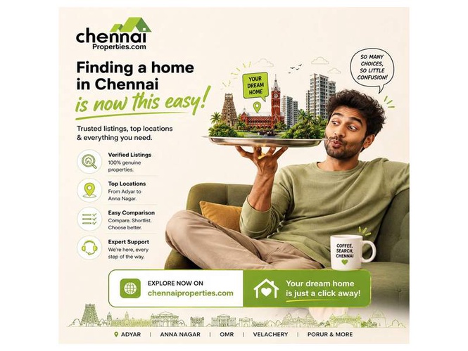 Image from: Chennaiproperties Ushers in a New Era of Digital Real Estate Discovery