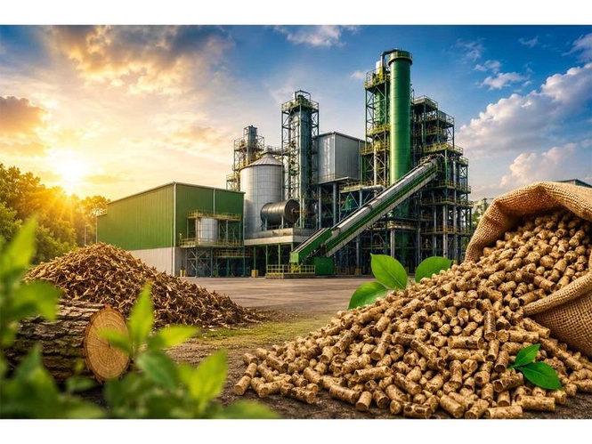 Image from: HOMRE Limited Accelerates Growth with Strong FY 2025-26 Performance and Launch of Biomass Pellet Plant in Bharatpur