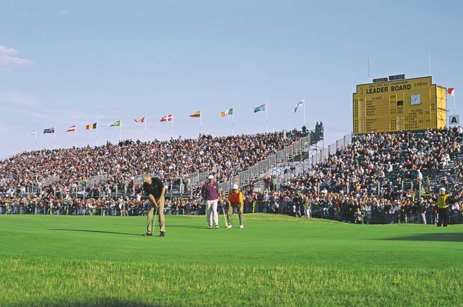 Image from: He is the last player to win an Open Championship when neither Phil Mickelson nor Tiger Woods were in the field