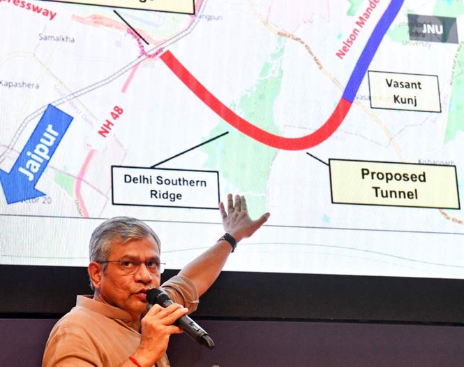 Image from: Delhi’s 8-km underground road tunnel approved, will connect Dwarka Expressway to Vasant Kunj