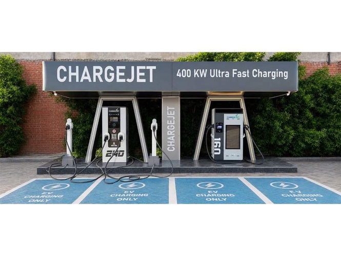 Image from: Jaipur-Based EV Charging Startup ChargeJet Launches App-Free Charging, Letting Drivers Scan, Pay, and Charge Instantly Without Downloads