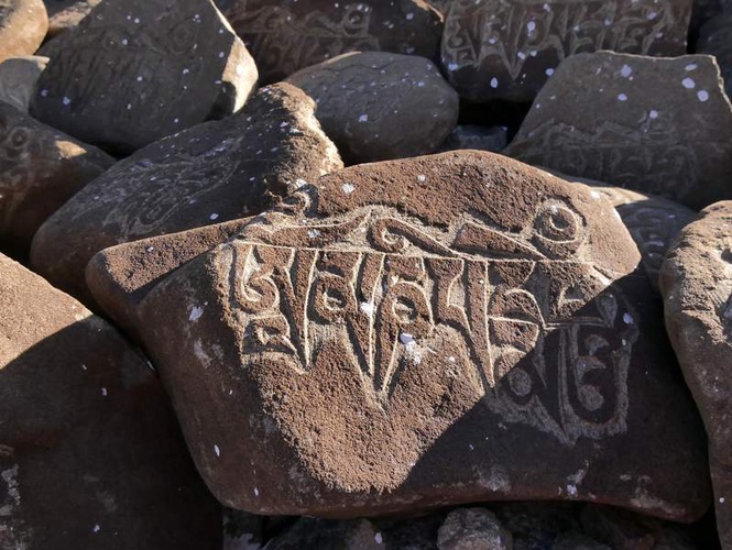 Image from: Environmentalists discover mysterious rock carvings in Delhi Ridge, experts call for detailed study