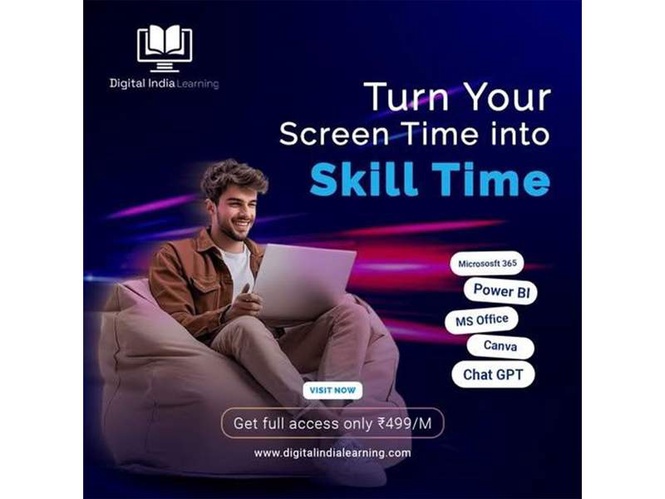 Image from: DigitalIndiaLearning.com Launches Affordable Online Learning Platform with 25+ Professional Computer Courses in Hindi and English