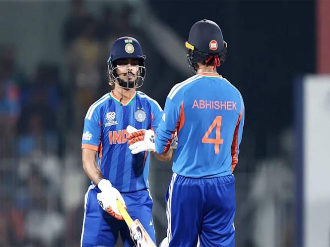 Image from: Ishan Kishan overtakes Abhishek to become world number one T20I batter