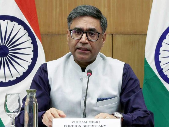 Image from: Tenure of Foreign Secretary Vikram Misri extended for one year