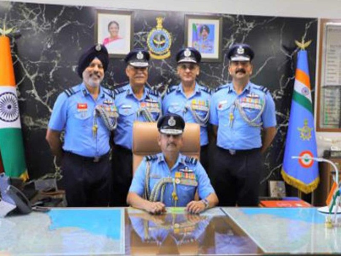 Image from: Air Marshal PV Shivanand takes over as chief of South Western Air Command