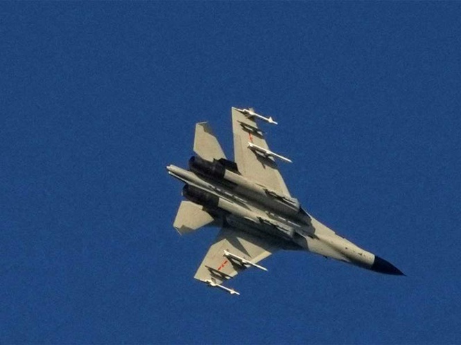 Image from: Taiwan detects 5 Chinese aircraft, 6 naval vessels; 2 cross median line