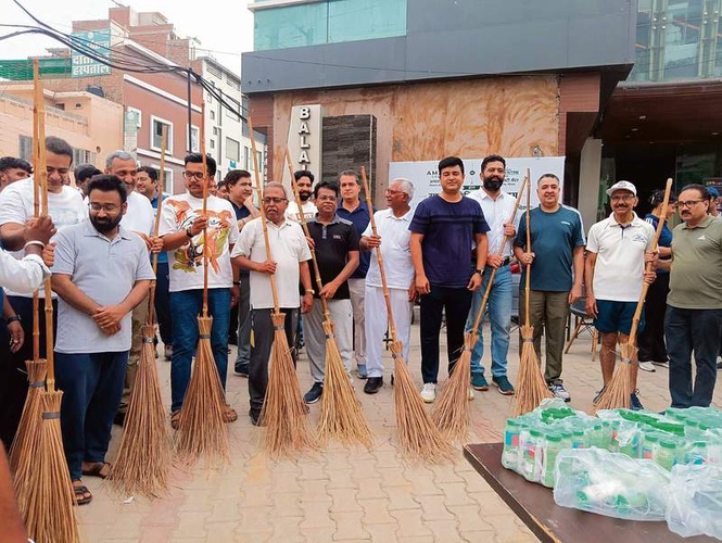 Image from: Sirsa doctors lead cleanliness drive on National Doctors’ Day