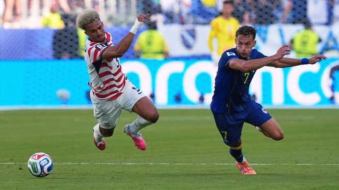Image from: World Cup 2026: Co-hosts USA beat Bosnia-Herzegovina to reach last 16