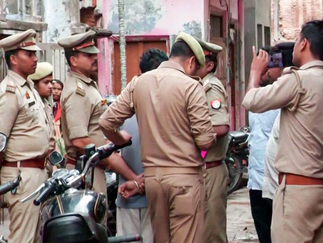 Image from: Hearing for UP police's remand application for Ram Mandir Donation Theft accused Avinash Shukla to be held today