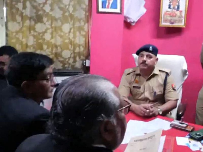 Image from: Ayodhya Bar Association file complaint against Champat Rai, trustee Anil Mishra and administrator Gopal Rao in alleged embezzlement case