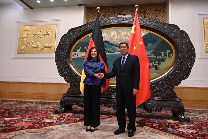 Image from: China urges Germany to back free trade, fair access as ministers meet