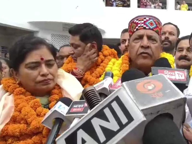 Image from: BJP captures Solan Municipal Corporation; Congress suffers major political setback despite minister's vote