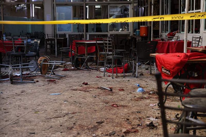 Image from: At least nine killed in Damascus cafe bombing