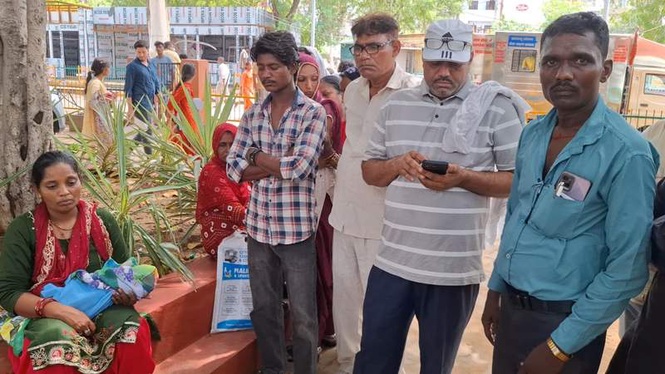 Image from: Newborn dies in Hisar after family fails to find ventilator at three hospitals