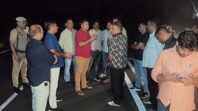 Image from: Gangster Goldy Brar’s aide arrested after brief exchange of fire in Taraori
