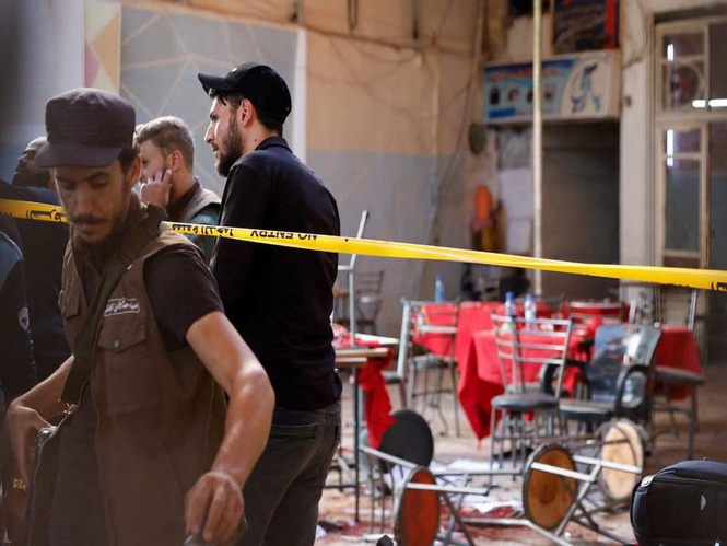 Image from: Deadly blast in Syria kills 5, injures 20